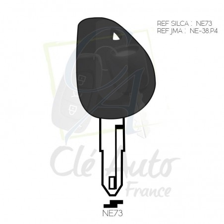 CLÉ À TRANSPONDEUR FO21 CLÉ À TRANSPONDEUR FO21