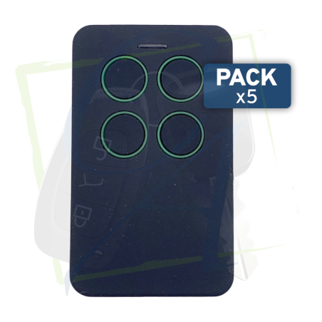 PACK DE 5 TELECOMMANDES 4 BOUTONS