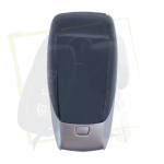COQUE CLÉ MERCEDES MAINS LIBRES vue de dos