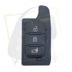 TAPIS CLÉ FLIP DACIA 3 BOUTONS