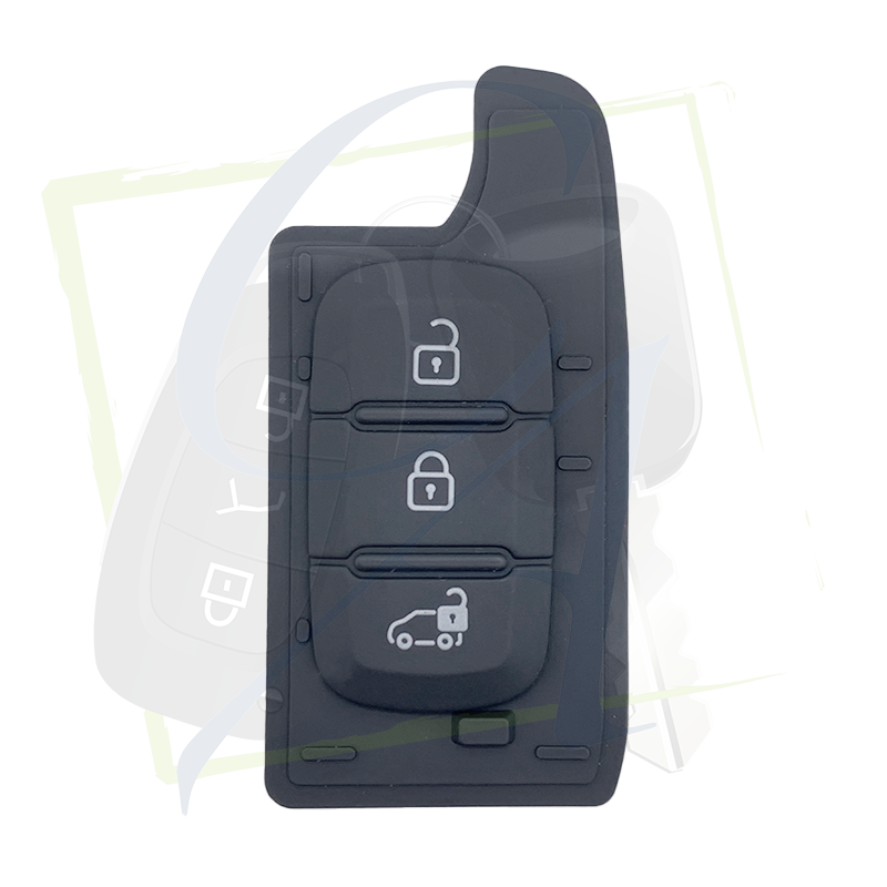 TAPIS CLÉ FLIP DACIA 3 BOUTONS