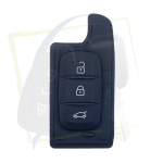 TAPIS CLÉ FLIP DACIA 3 BOUTONS