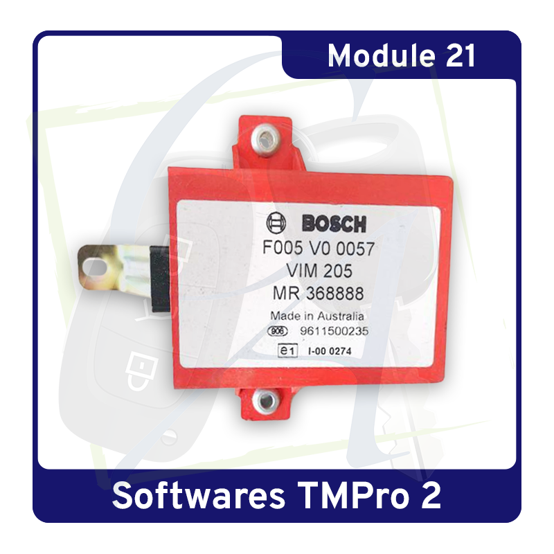 MODULE 21 TMPRO2 – Transpondeur sur Immobox Bosch Mitsubishi