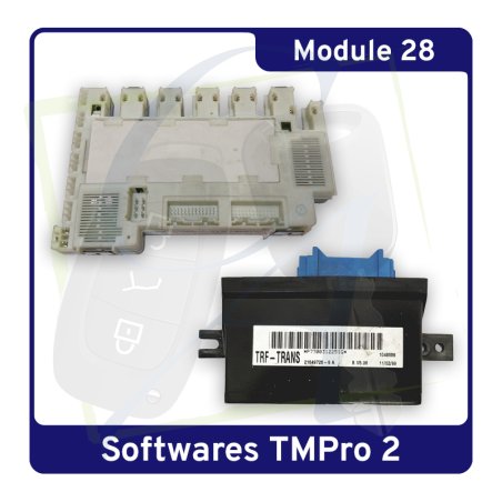 MODULE 28 TMPRO2 – Transpondeur sur Immobox Sagem Renault, Dacia & Opel