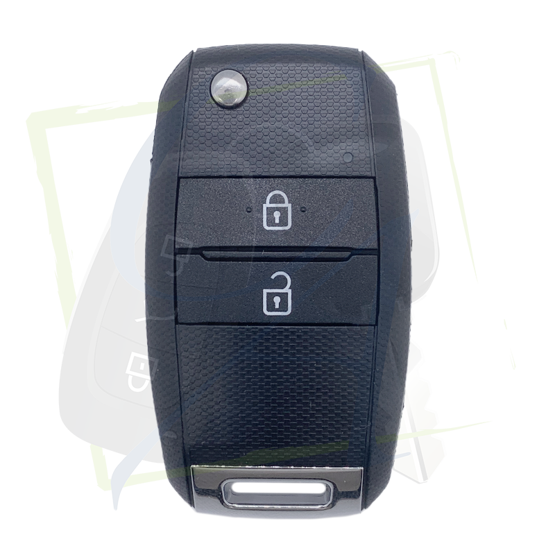 Coque KIA 2 boutons vue de face