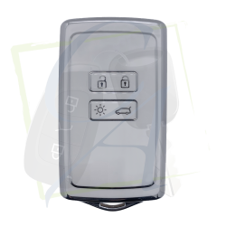 ÉTUI CARTE RENAULT BLANC FACE