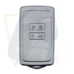 ÉTUI CARTE RENAULT BLANC FACE