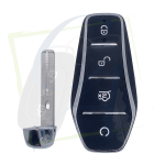 Vue de face avec lame de la clé compatible byd dolphin