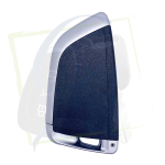 CLÉ KEYDIY FGB23 BMW - 4 BOUTONS PANIC - NOIR vue de dos