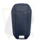 CLÉ FLIP PEUGEOT CITROËN - 3 BOUTONS & HITAG AES vue de dos