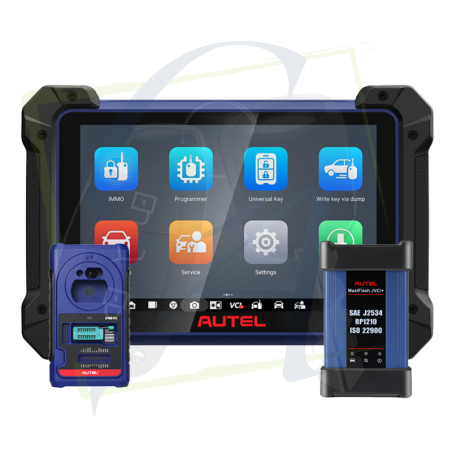 Photo de la IM608 PRO II avec ses accessoires XP400 et JVCI