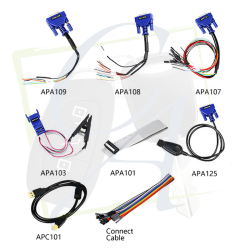 AUTEL XP400 PRO - PROGRAMMATEUR DE CLÉS, MODULE IMMO & EEPROM AVANCÉ Cables