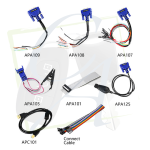 AUTEL XP400 PRO - PROGRAMMATEUR DE CLÉS, MODULE IMMO & EEPROM AVANCÉ Cables