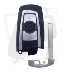 CLÉ BMW CAS4/CAS4+ COMPATIBLE SÉRIE 3,5 & 7 - MODÈLE 3 BOUTONS