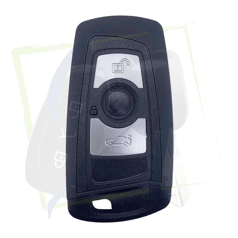 CLÉ BMW SÉRIE 3 CAS4 - MODÈLE 3 BOUTONS vue de face