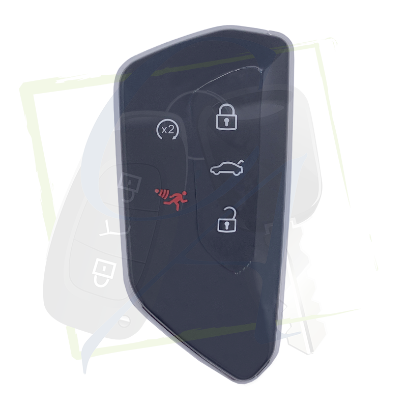SMARTKEY VOLKSWAGEN & AUDI - 5C & 5D, 5 BOUTONS (PANIC) - POUR KDX4 FACE
