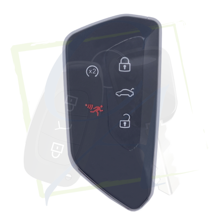 SMARTKEY VOLKSWAGEN & AUDI - 5C & 5D, 5 BOUTONS (PANIC) - POUR KDX4 FACE