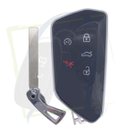 SMARTKEY VOLKSWAGEN & AUDI - 5C & 5D, 5 BOUTONS (PANIC) - POUR KDX4 LAME