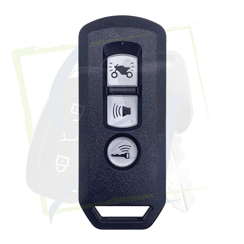 CLÉ MOTO HONDA FORZA, PCX, SH & LD125 - 3 BOUTONS VUE DE FACE