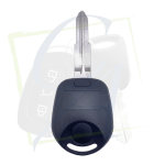 COQUE CLÉ SSANGYONG 3 BOUTONS DOS