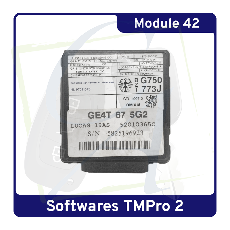 MODULE 42 TMPRO2 - Transpondeur T5 Mazda