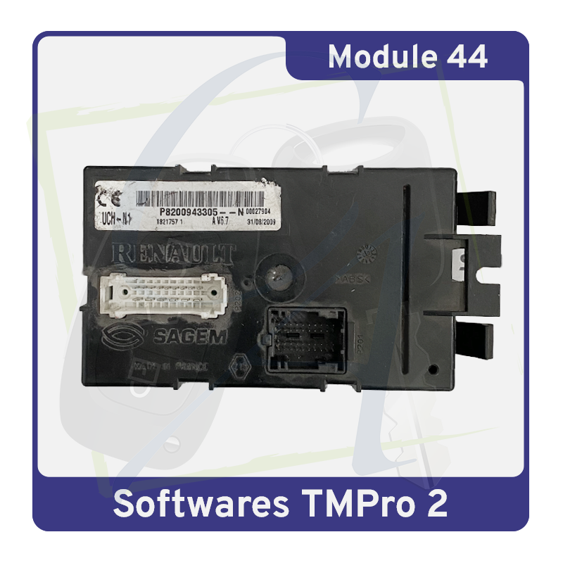 MODULE 44 TMPRO2 - Transpondeurs Renault Opel Nissan PIN 93C66