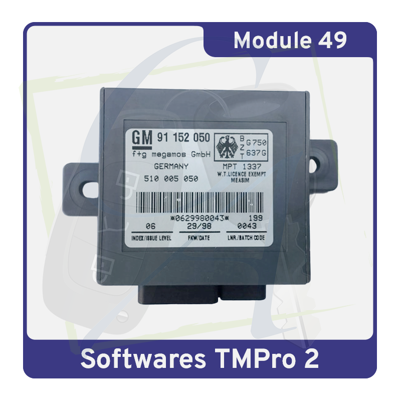 MODULE 49 TMPRO2 – Transpondeur Opel Frontera Megamos Type 2