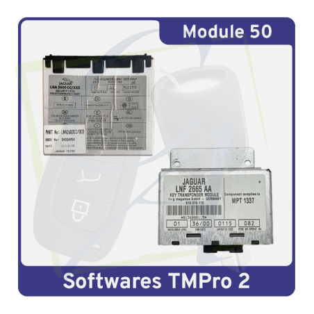 MODULE 50 TMPRO2 – Transpondeur Jaguar avec immobox 93C46
