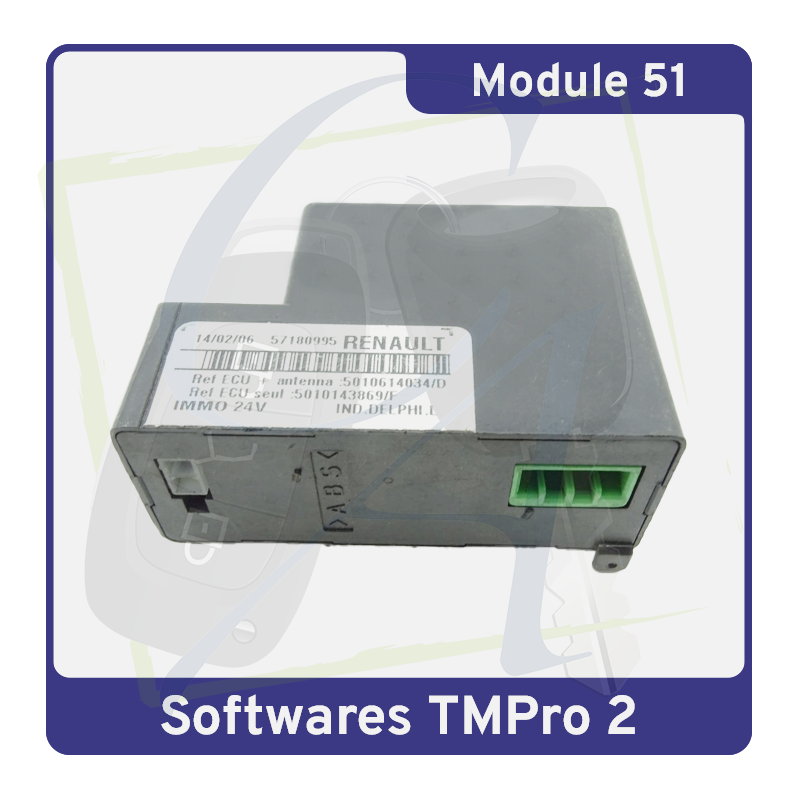 MODULE 51 TMPRO2 – Transpondeur Renault Trucks Premium et Midlum