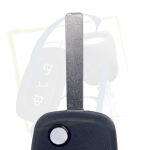 COQUE CLÉ RENAULT 3 BOUTONS FLIP PILE SUR CIRCUIT - VA2, HU179, HU136 OU NSN14