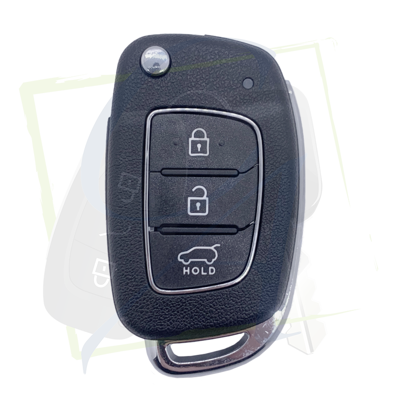 COQUE CLÉ HYUNDAI 3 BOUTONS - LAME HY22 FACE