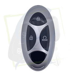 CLÉ HYUNDAI KONA 4 BOUTONS 2024+ - REF : 95440-BE030 face