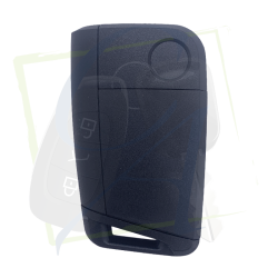 COQUE DE CLÉ VOLKSWAGEN MQB - LAME HU162T DOS