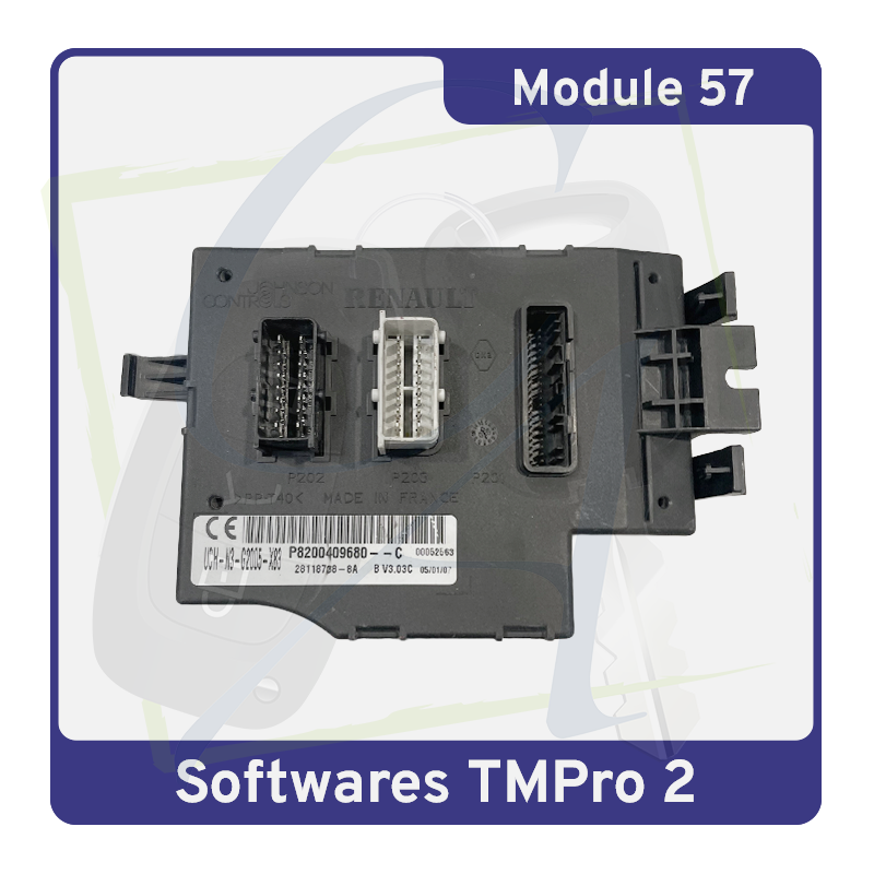 MODULE 57 TMPRO2 – Renault / Opel UCH Johnson Controls Type 1
