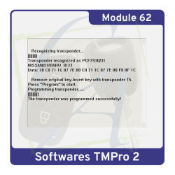 Module TM-PRO Copie Clés...