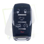 CLÉ DODGE RAM 6 BOUTONS 2025/2026 - OHT-4882056 FACE