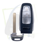 CLÉ AUDI 5C 3 BOUTONS - 315 MHZ - 8Y0959754G LAME