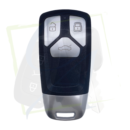 CLÉ AUDI MLB 3 BOUTONS - 4M0959754 FACE