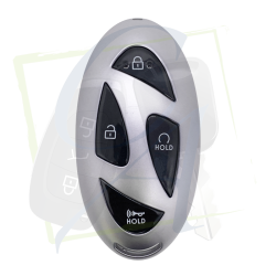 COQUE DE CLÉ HYUNDAI 2024+ - 4 BOUTONS FACE