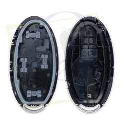 COQUE DE CLÉ HYUNDAI 2024+ - 4 BOUTONS COQUE